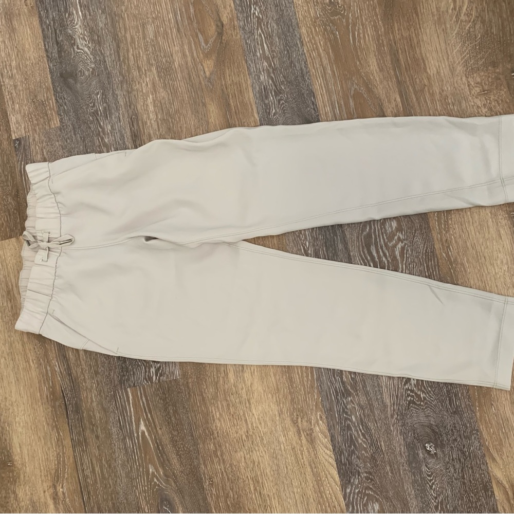 Cream lulu pants